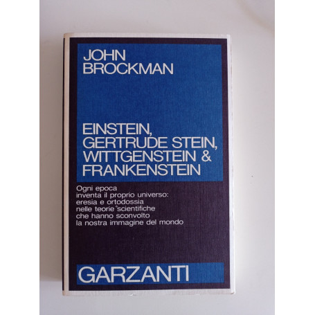 Einstein Gertrude Stein Wittgenstein & Frankestein