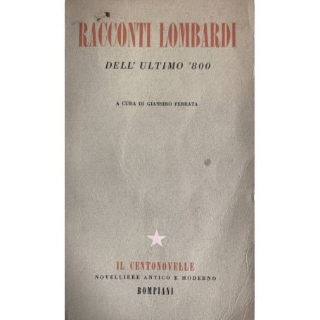 Racconti lombardi dell'ultimo '800
