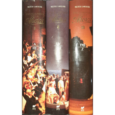 Enciclopedia della Musica (tre volumi)
