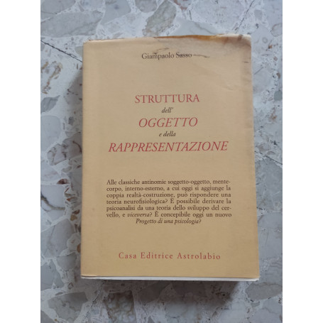 La struttura dell'oggetto e della rappresentazione