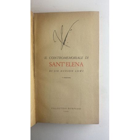 Il contromemoriale di Sant'Elena ( 1830 )
