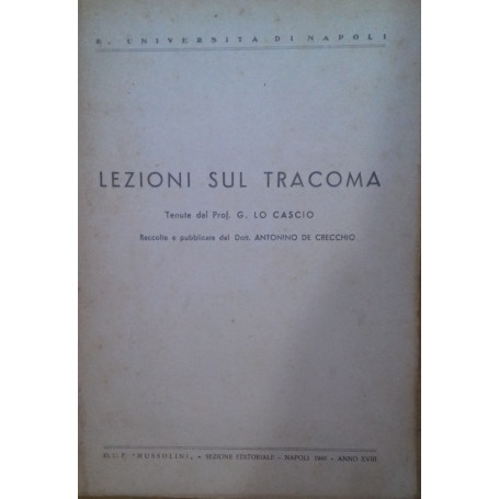 Lezioni sul tracoma
