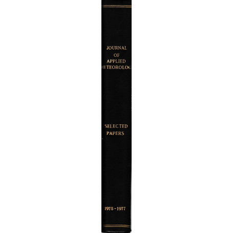 Journal of applied Meteorology. Selected papers. Vol. 14 1975-1977