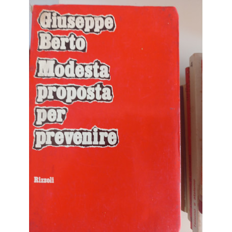 Modesta proposta per prevenire