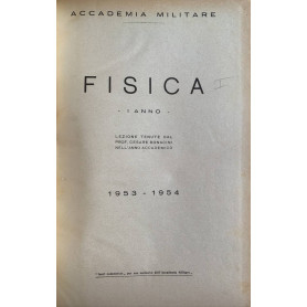 Fisica. I anno 1953-1954