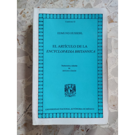 El articulo de la encyclopaedia britannica