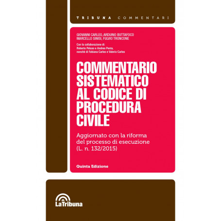 Commentario sistematico al codice di procedura civile