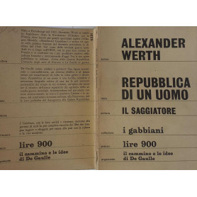 Repubblica di un uomoLibrisaggi