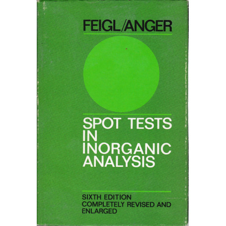 Spot tests in inorganic analysis