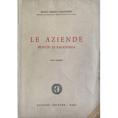 Le aziende. Principi di ragioneria