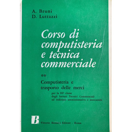 Corso di computisteria e tecnica commerciale