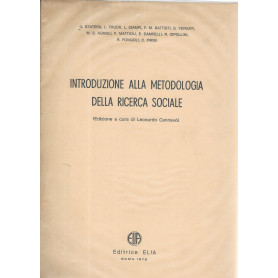 Introduzione alla metodologia della ricerca sociale