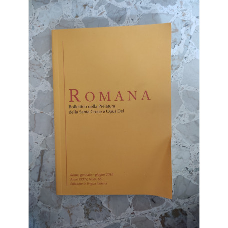 Romana: Bollettino della prelatrura della Santa Croce e Opus Dei