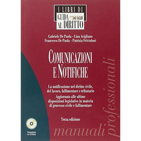 Comunicazioni e notifiche. Con CD-ROM