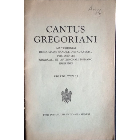 Cantus gregoriani