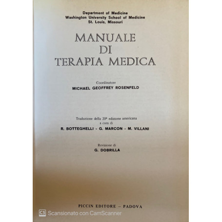 Manuale di terapia medica