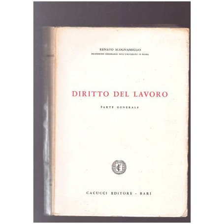 Diritto del lavoro Parte Generale