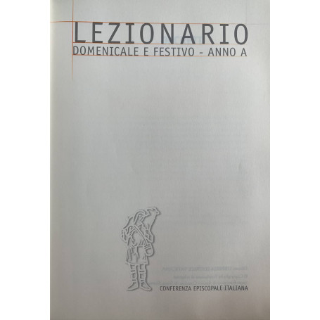 Lezionario domenicale e festivo. Anno A