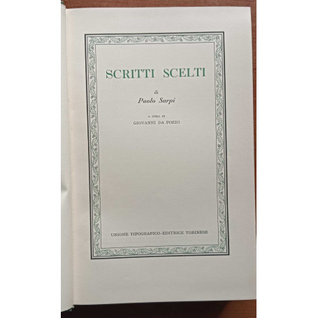 Scritti scelti