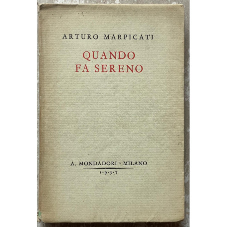 Quando fa sereno