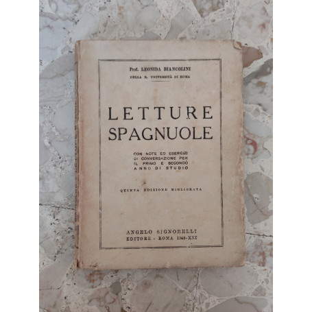 Letture spagnole