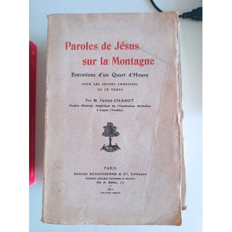 Paroles de Jesus sur la Montagne