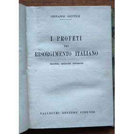 I profeti del risorgimento italiano