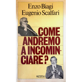 Come andremo a incominciare?Librisaggi