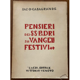 pensieri dei ss padri sui vangeli festivi