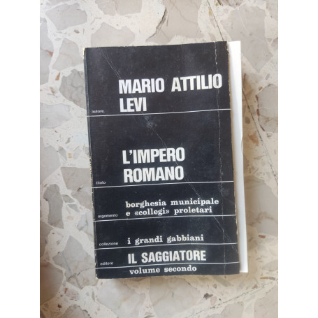 L'impero romano. Volume secondo