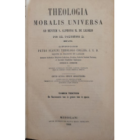 Theologia moralis universa (tomus tertius)Librisaggi