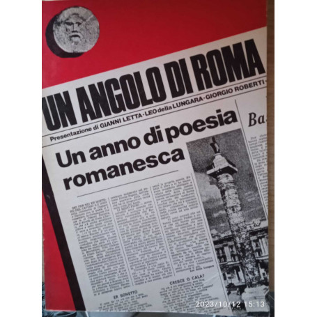 Un angolo di Roma. Un anno di poesia romanesca