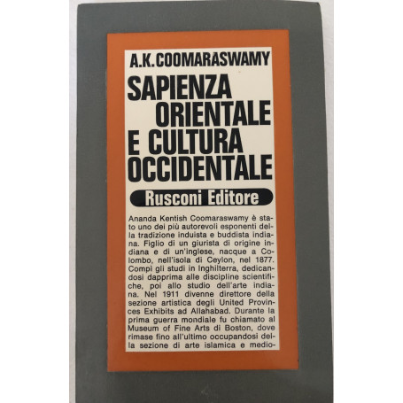 Sapienza Orientale e cultura Occidentale.