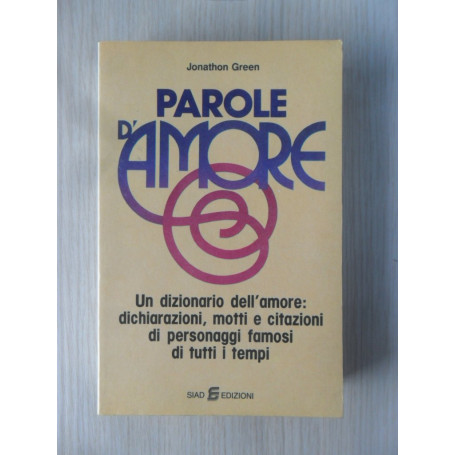 Parole d'amore