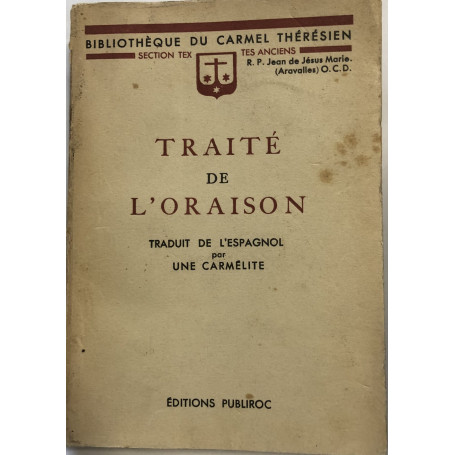 Traité de l'oraison