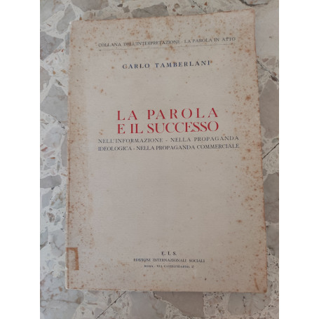 La parola e il successo