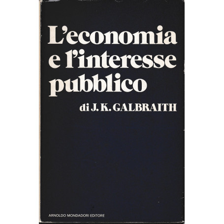 L'economia e l'interesse pubblico