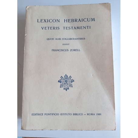 Lexicon Hebraicum veteris testamenti