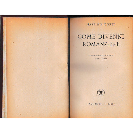 Come divenni romanziere