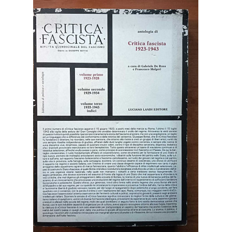 critica fascista