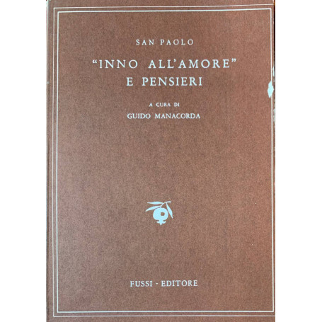 Inno all'amore e ai pensieri