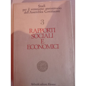 Rapporti sociali e economici