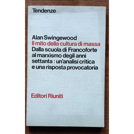 Il mito della cultura di massa