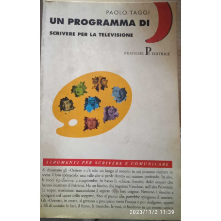 Un programma di. Scrivere per la televisione