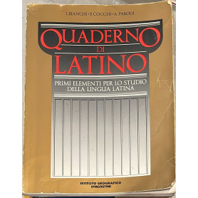 Quaderno di latino. Primi elementi per lo studio della lingua latinaLibrisaggi