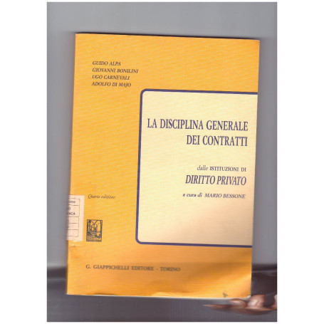 La discplina generale dei contratti