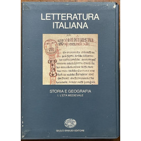 Letteratura italiana. Storia e geografia. L'Età medievale (Vol. 1)