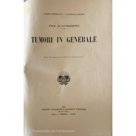 Tumori in generale