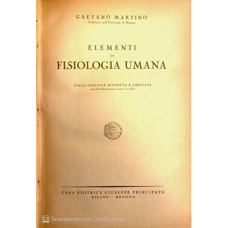 Elementi di fisiologia umana
