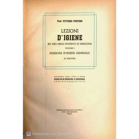 Lezioni d' igiene Vol. 1-2